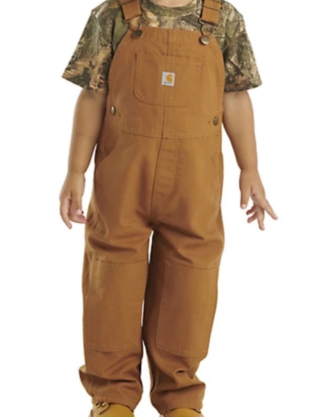 Carhartt Kids Carhartt Brown Duck Overalls
